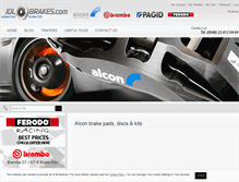 Tablet Screenshot of jdl-brakes.com